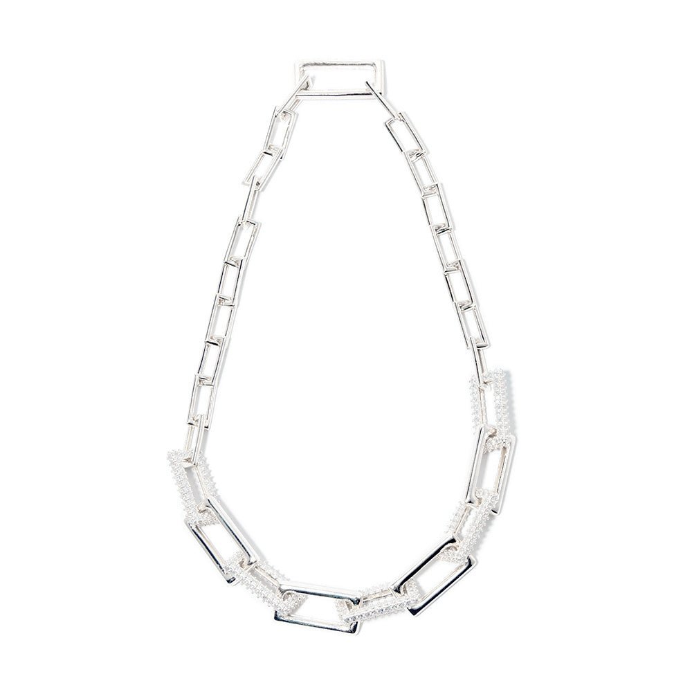 Block Link Necklace - Nickho Rey