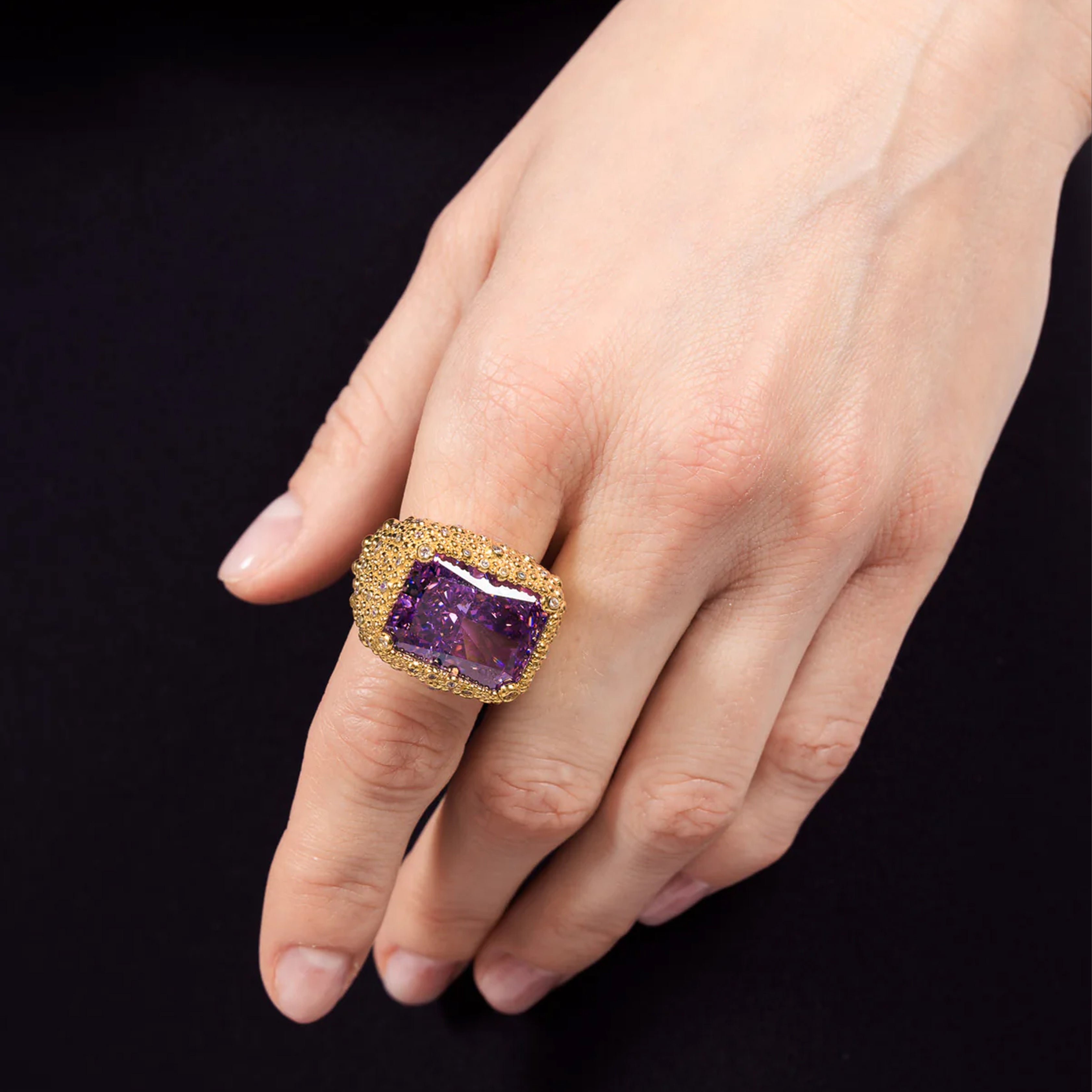 Hilton Cocktail Ring - Nickho Rey