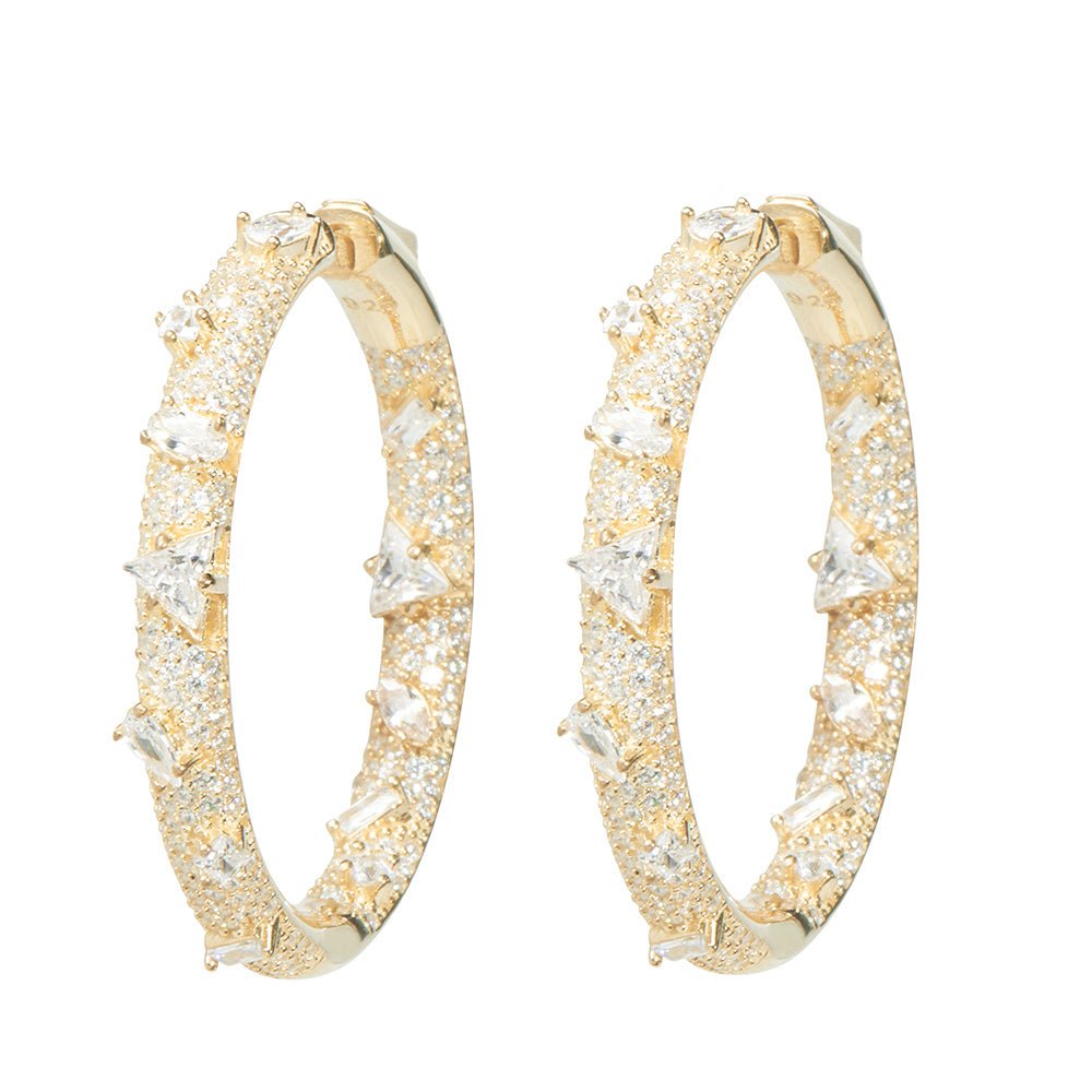 Electric Hoop Earrings - Nickho Rey