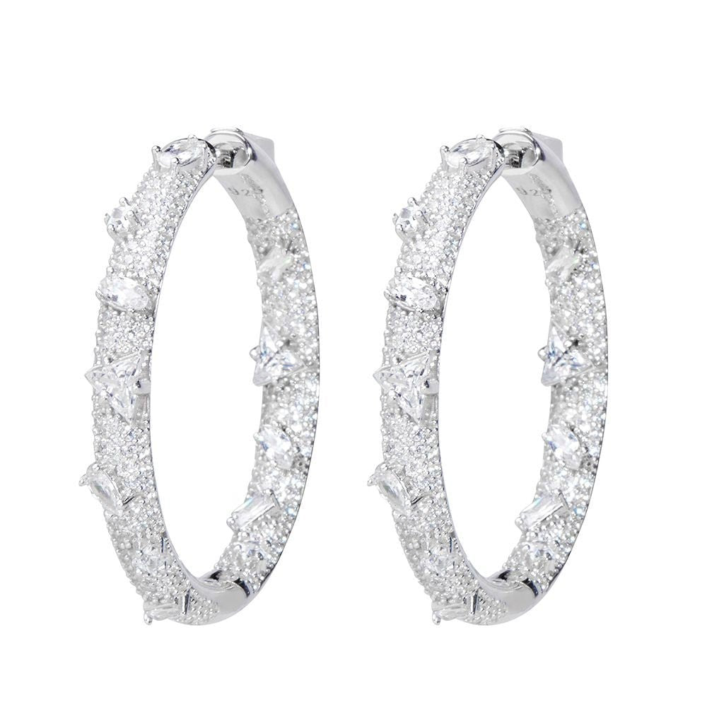 Electric Hoop Earrings - Nickho Rey