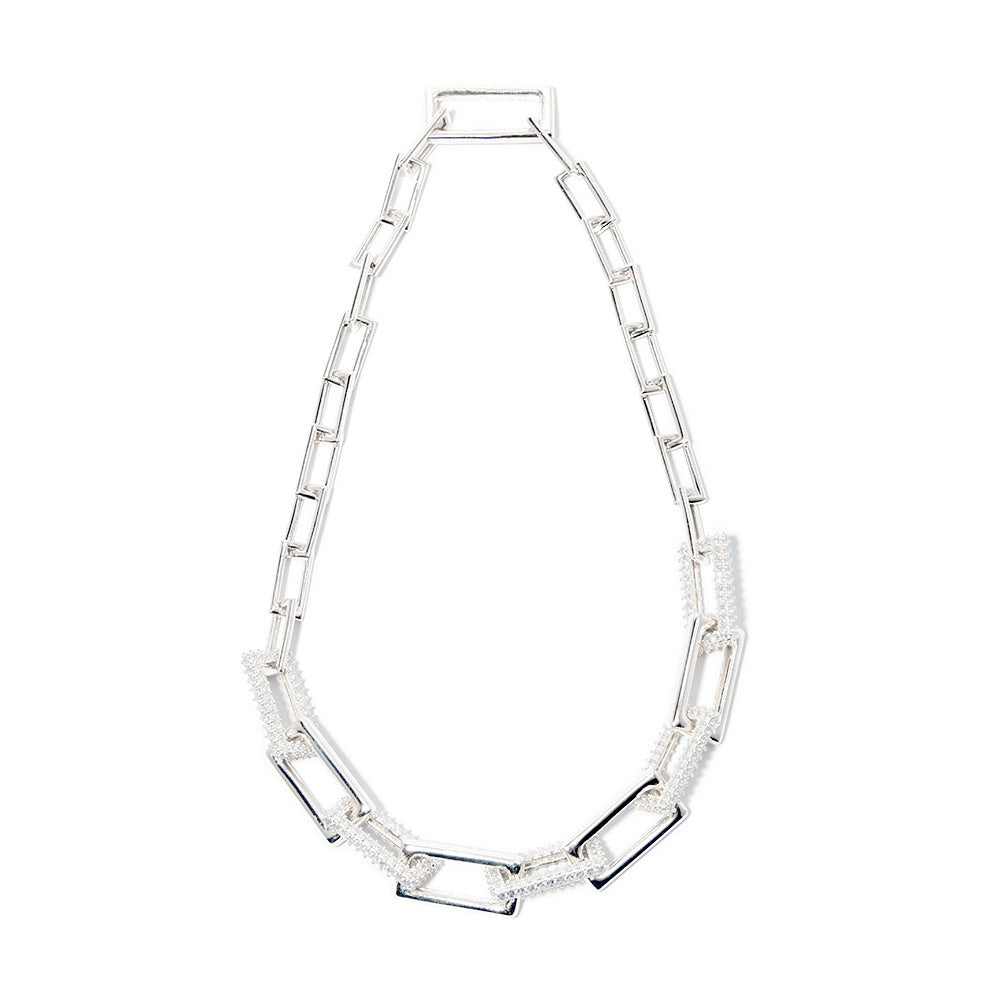 Block Link Necklace