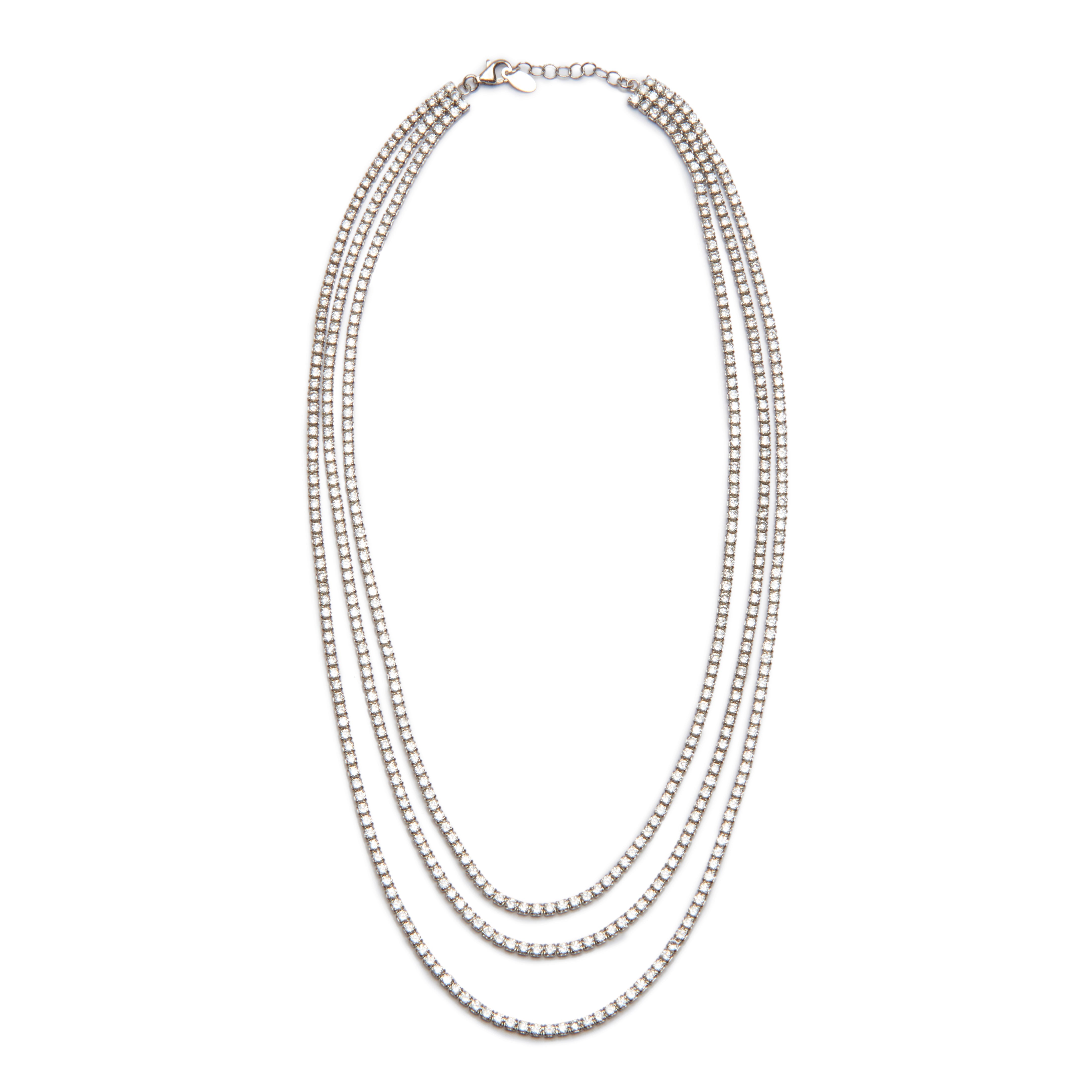 Tiered Tennis Necklace - Nickho Rey