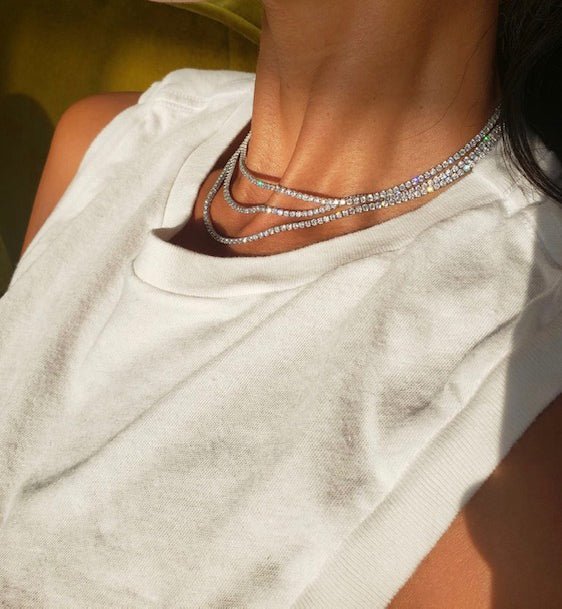 Tish Tennis Necklace - Nickho Rey